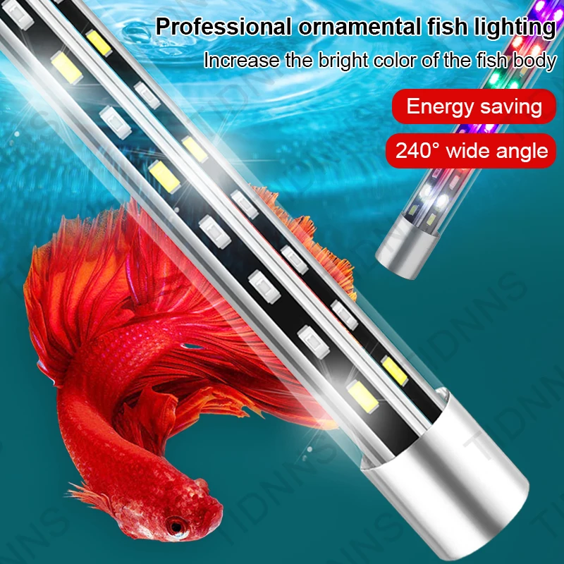 AquariumLightLEDWideAngleWaterproofFishTankLampSubmersible