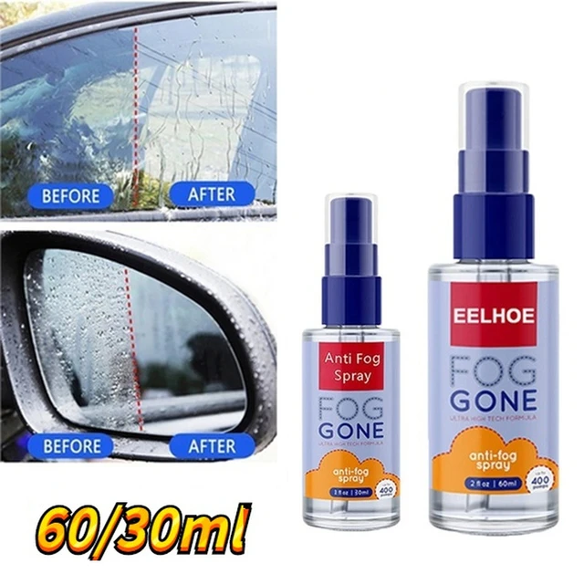 60ml Anti Fog Spray For Car Windshield Cleaner Defogging Windshield Glass  Anti Fog Liquid Long Lasting Glass For Glasses Window - AliExpress