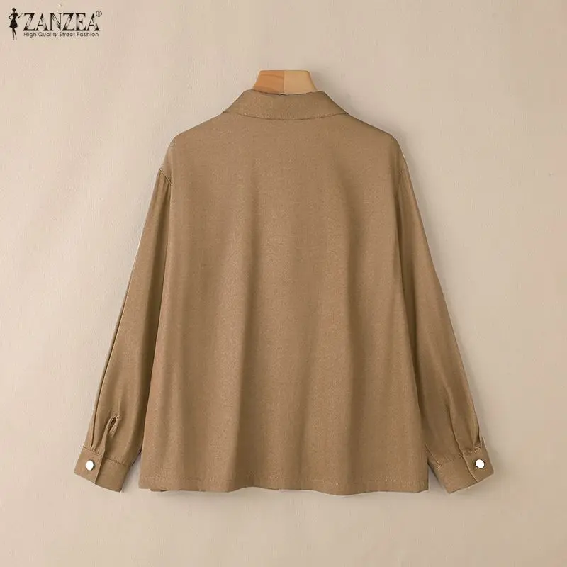 ZANZEA Jacket Button Detail