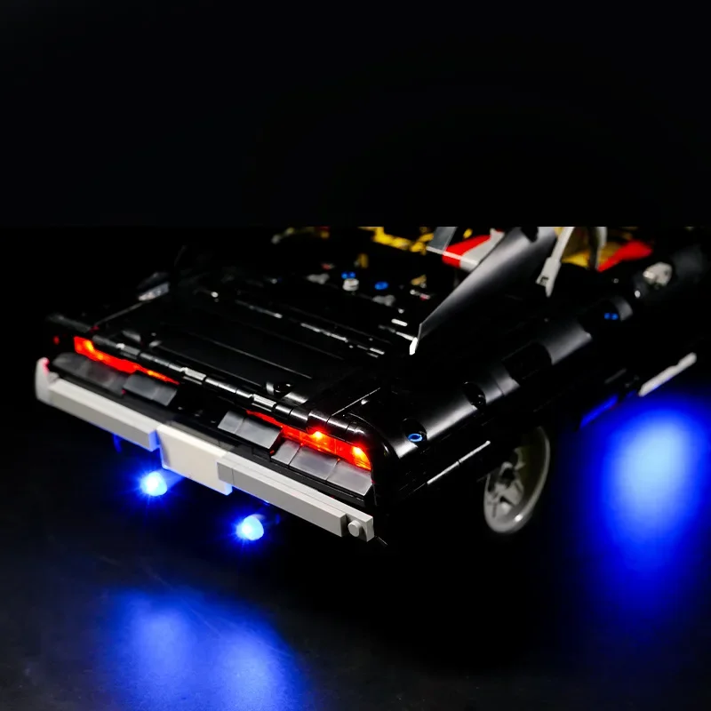 RC DIY LED Light Kit For LEGO 42111 Technic Dom's Dodge Charger