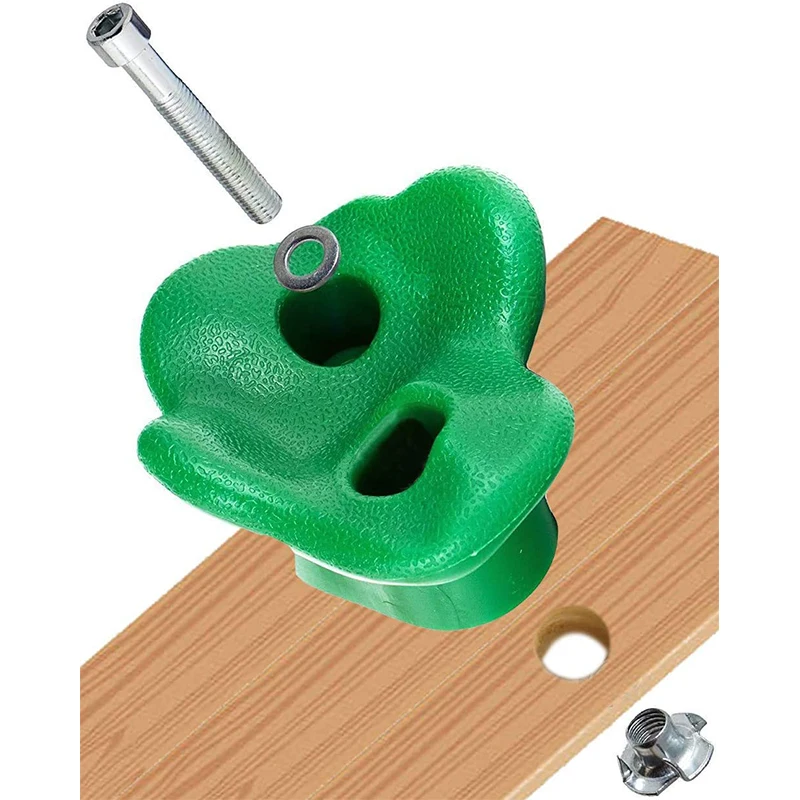 Kids Climbing Holds Children Assorted Rock climbing holds Indoor outdoor Kids playground Build Mounting hardware kit DIY Rock wall