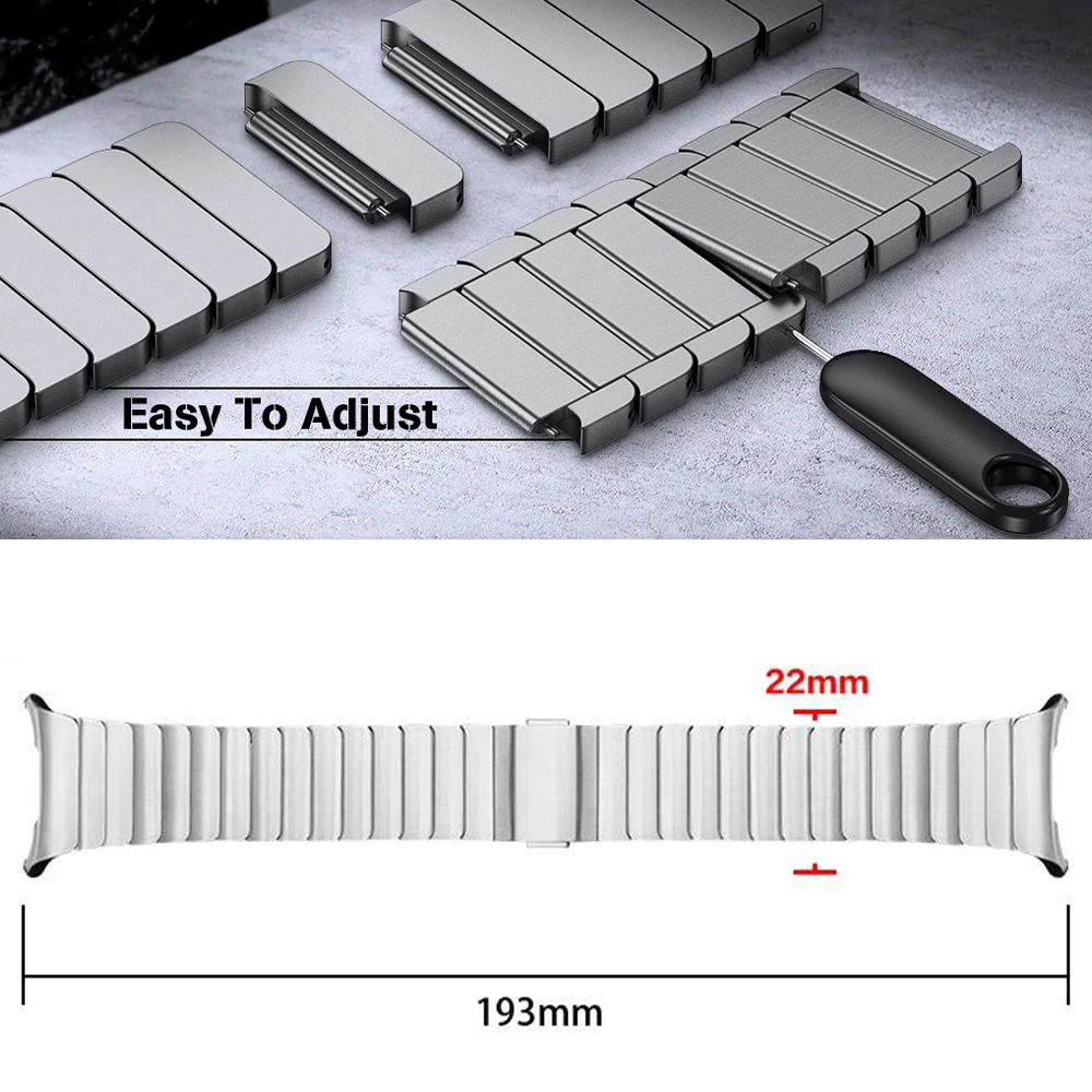 Premium Stainless Steel Magnetic Watch Band - Ultra Edition Wristband Bracelet