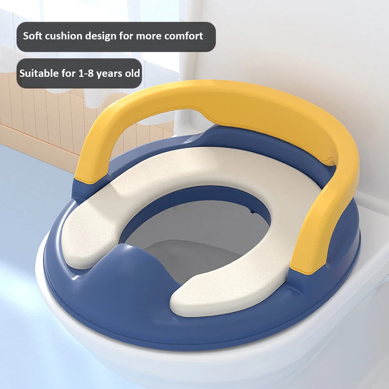 Potties Large Childrens Toilet Seat Portable Baby Toilet Seat Sitting Household Chair Assisting