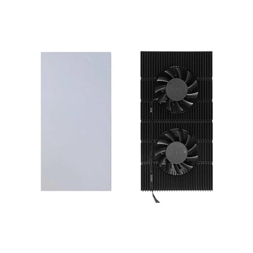 GPU Backplane Radiator Graphics Card Backplate Memory Cooler Heatsink Cooling Fan Panel DIY Gamer Cooler for RTX 3090 3080 3070