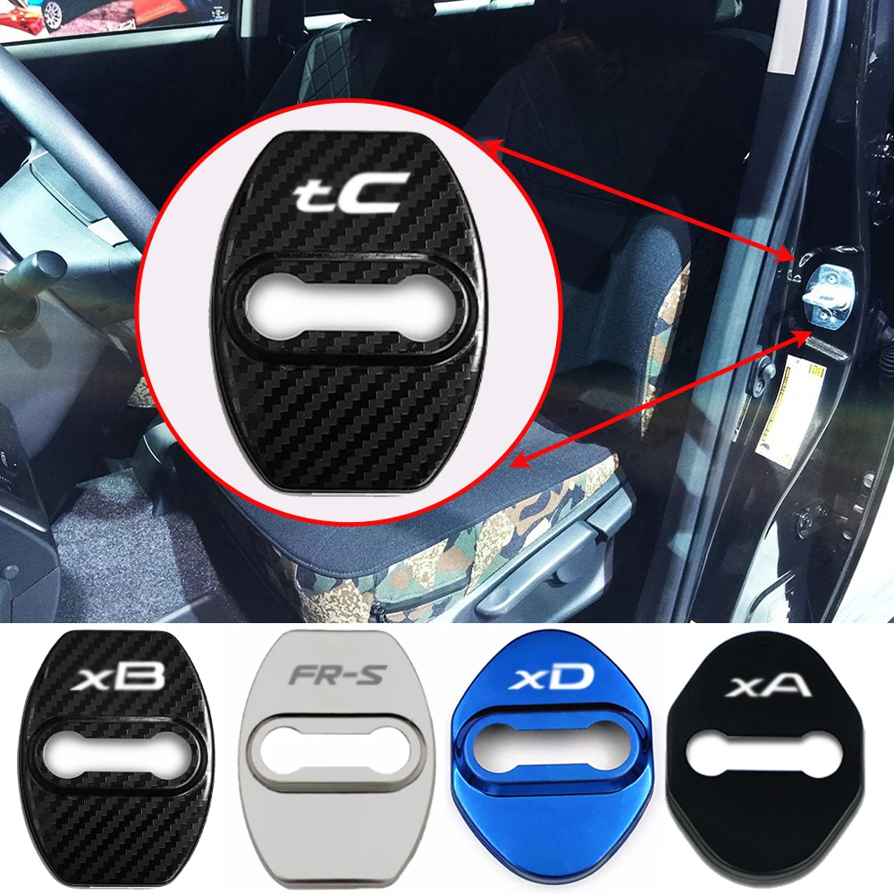 Copertura Della Serratura Della Portiera Dell'Auto Custodia Per Emblemi Auto Per Scion Fr-S Ia Im Iq Tc Xa Xb Xb Xd Bbx C-Hr Fusibile Hako T2B Xtc Acc