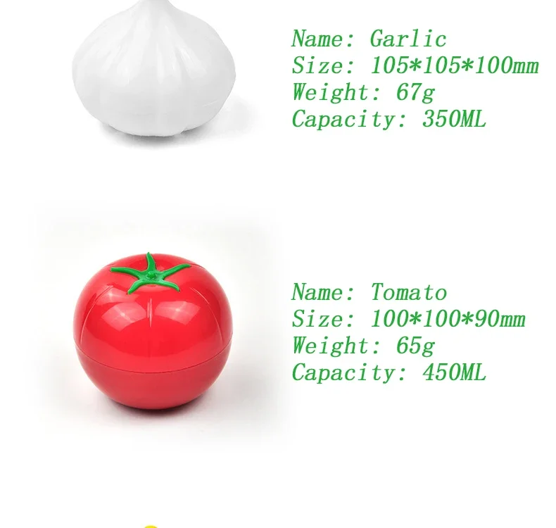 Description Picture 5 of itemFood Savers Avocado Keepers Storage Container for Onion Lemon Pepper Tomato Garlic Creative Kitchen Refrigerator Gadget