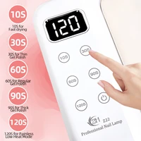 300W High-power Nail Dryer Lamp For Machine With Hand Pillow Wear 63LEDS UV LED Lamp for Press On Nail Dryer for Curing All Gel 2
