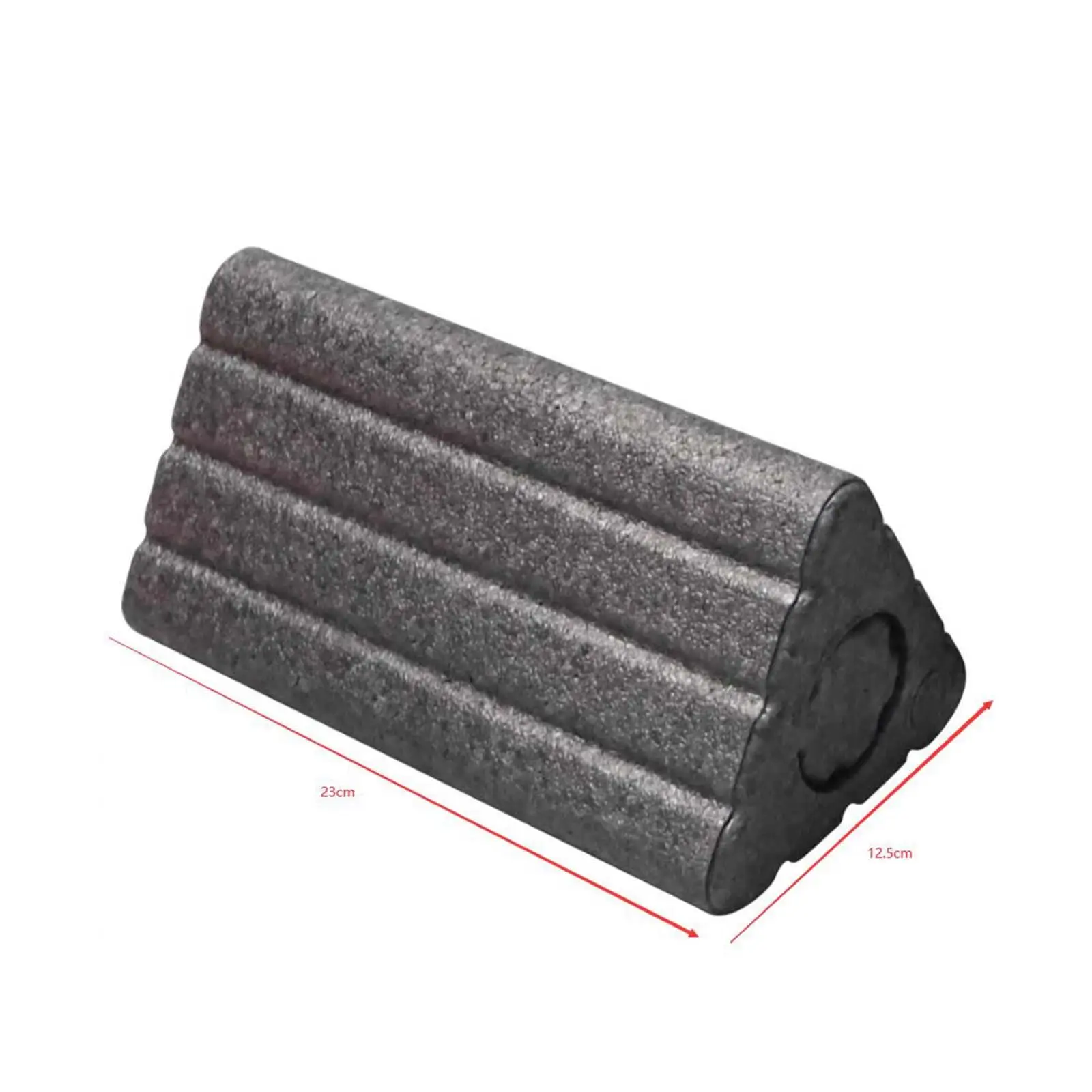 

Triangle Yoga Block High Density Yoga Brick Stretching Aid Portable Foam Roller Yoga Column Roller for Neck/ Waist/ Neck