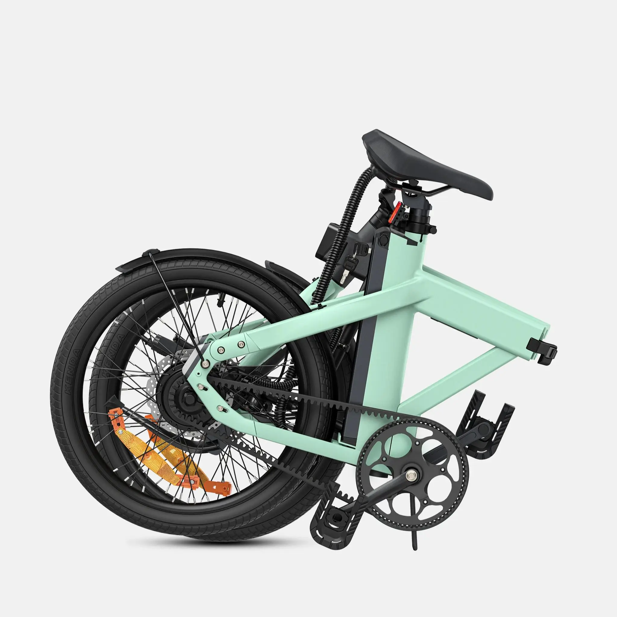 Bicicletta Elettrica ENGWE P20 Batteria al Litio 36V9.6AH Motore Brushless 250W Bici Elettrica Pieghevole in Lega di Alluminio per Adulti - immagine 6