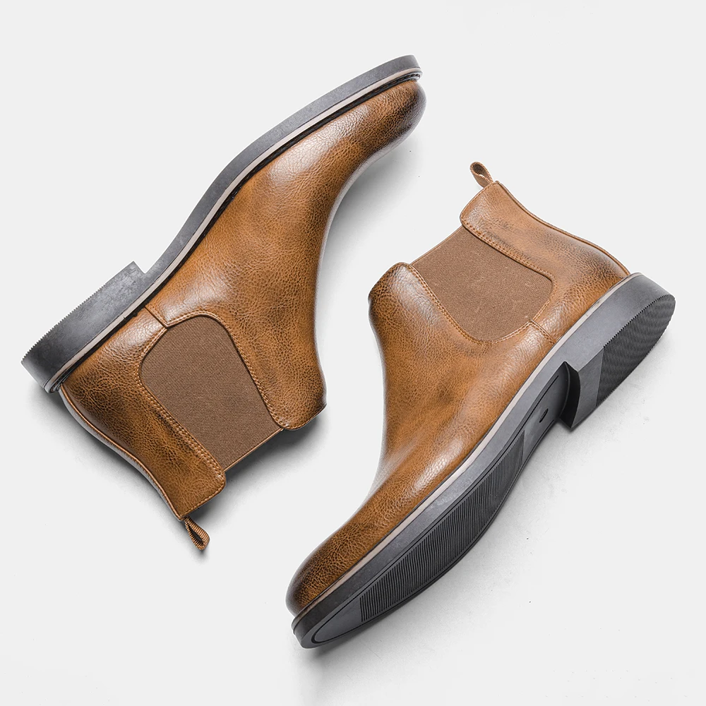 Botines Chelsea para hombre, zapatos de marca, talla 40 46, nuevo diseño, #  KD5238, 2022| | - AliExpress