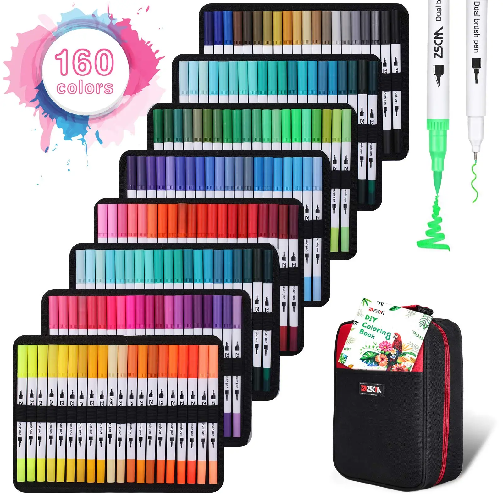 https://ae01.alicdn.com/kf/S6c4806659ea04aa7ab411fbe4f38def8Q/ZSCM-160-Color-Brush-Painting-Sketch-Writing-Calligraphy-Fine-Tip-Pen-Set-Package-Lettering-Marker-Pen.jpg