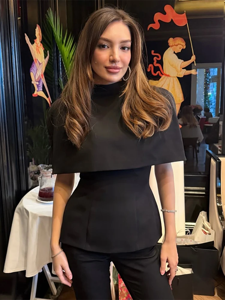 ตัวเลือกสินค้า เสื้อคลุมผ้าทวีดเงา ประดับกลิตเตอร์ทอง หรูหราสำหรับคุณผู้หญิง