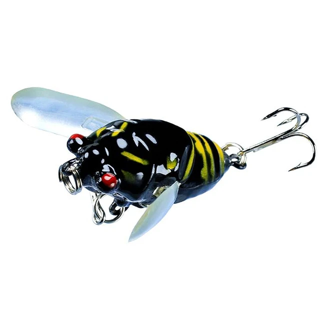 Lutac Cheap Insect/50MM/6.2G/Floating Water Fishing Lure Molds