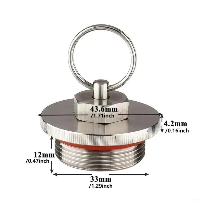 Q22C O Circle Seal Beer Kegs Lid for Homebrew Brewing Corrosions Resistant Kegs Cover
