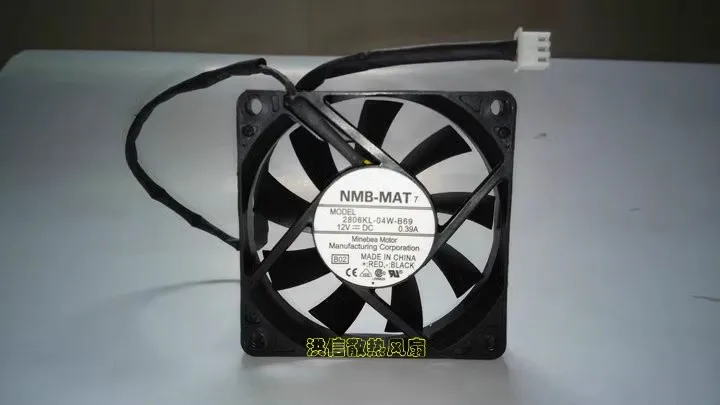 

Бесплатная доставка Φ 7015 2806KL-04W-B69 DC12V 0.39A трехпроводный вентилятор
