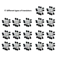 2110PCS Mega Electronic Component Kit Assortment, Capacitors, Resistors, LED, Transistors, Diodes, 1n270 Germanium, DC Jacks - Image 3