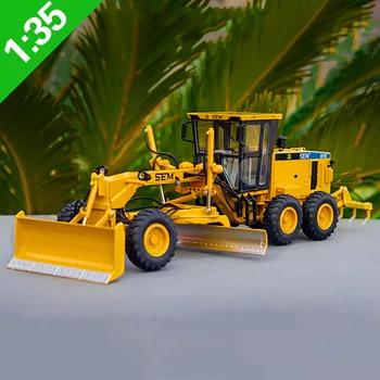 1:35 Scale Diecast Engineering Construction Machinery Model Toy For CAT SEM919 Grader Model Alloy Replica Collection Toys 1