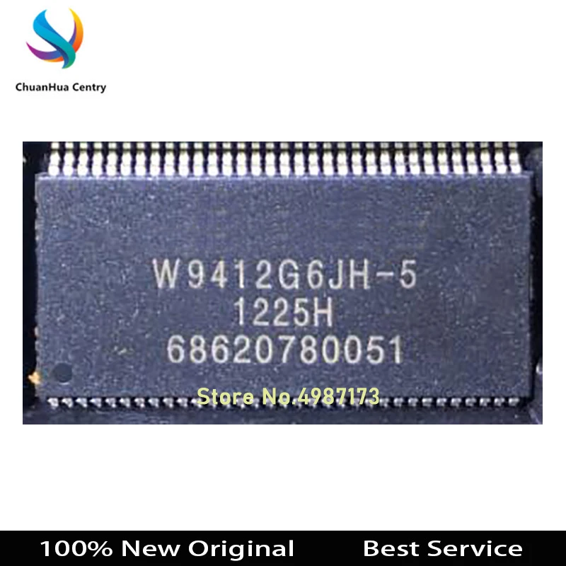 

20 Pcs/Lot W9412G6JH-5 TSSOP66 100% New Original In Stock