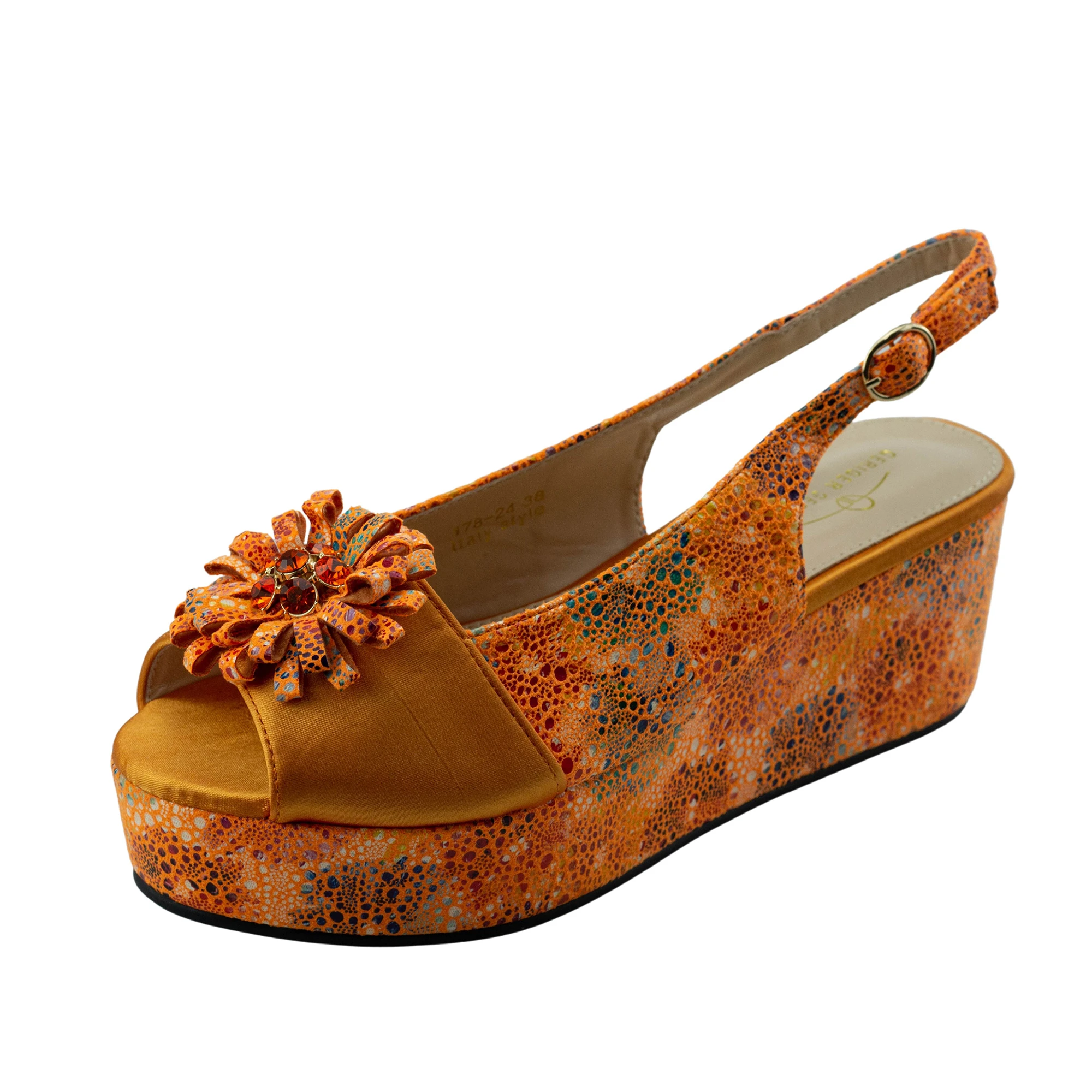 Chunky Wedge Sandals New 2023 Fashion Comfy Heels Slingbacks Hot