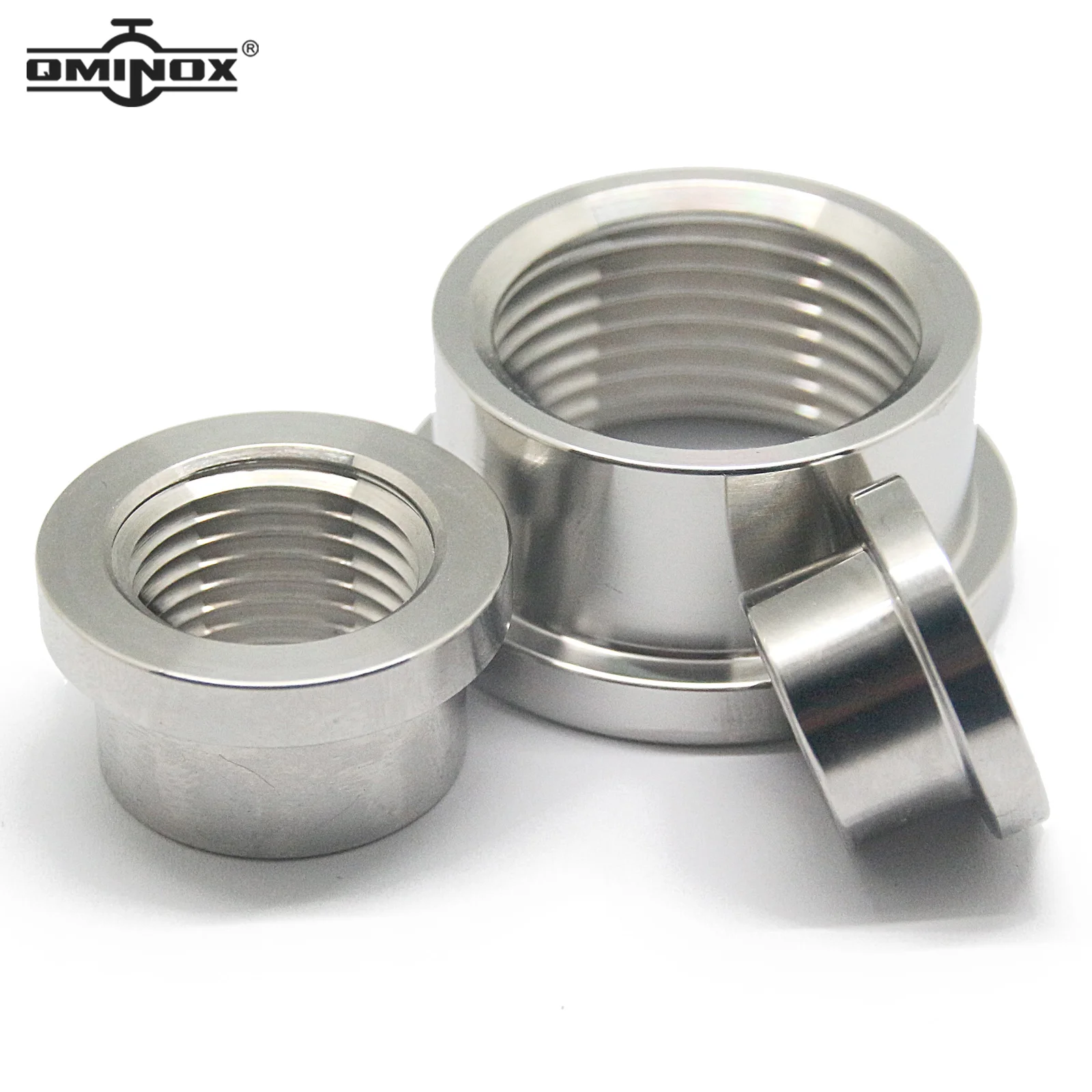 Buy Hmn_Str 2" INCH NPT6061-T6 Aluminum Weld On In Bung 2" Pipe Fitting Half Coupling A 090941 Made In Usa - Foto 10