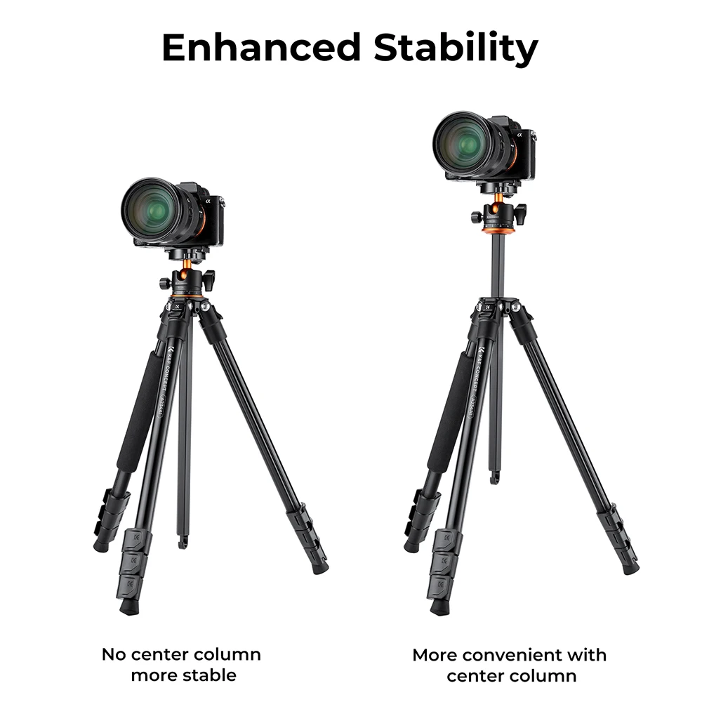 K & F Concept ޴ ī޶ ﰢ 淮 10kg/22.04lbs  뷮 62 /160cm ˷̴ DSLR ﰢ   
