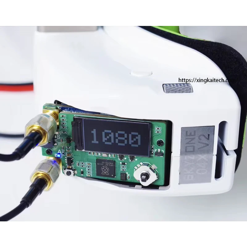 Récepteur vidéo 1.2/1.3 GHz 9 canaux pour FPV - VRX pour Fatshark/Skyzone/DJI