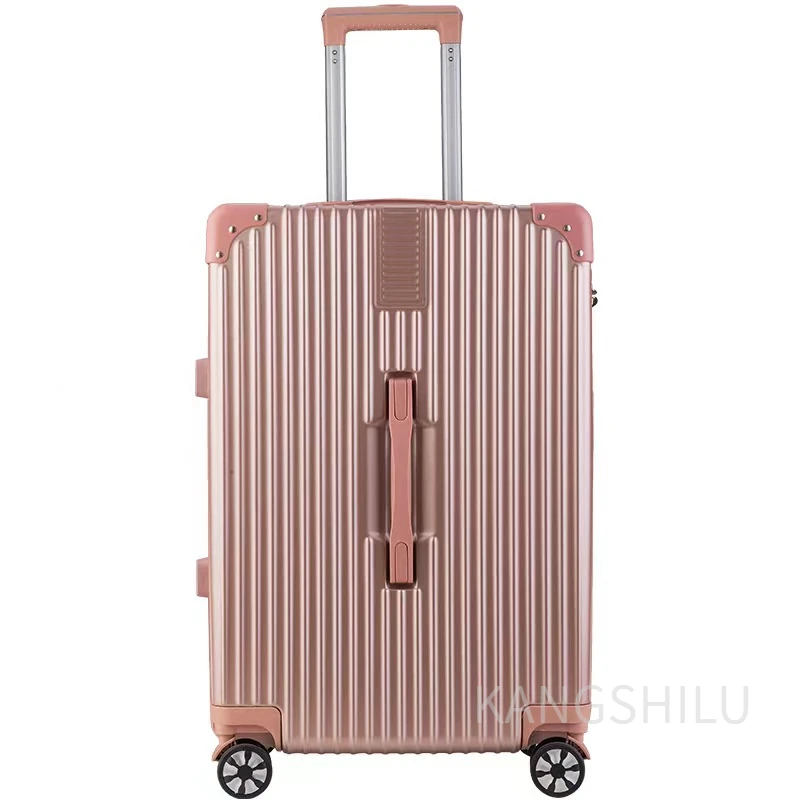 New Fashion Rolling Luggage Trolley Case 20 ''24' '26''28' Travel suitcase with wheels Carry-on Suitcase Large Size Luggage Zipp