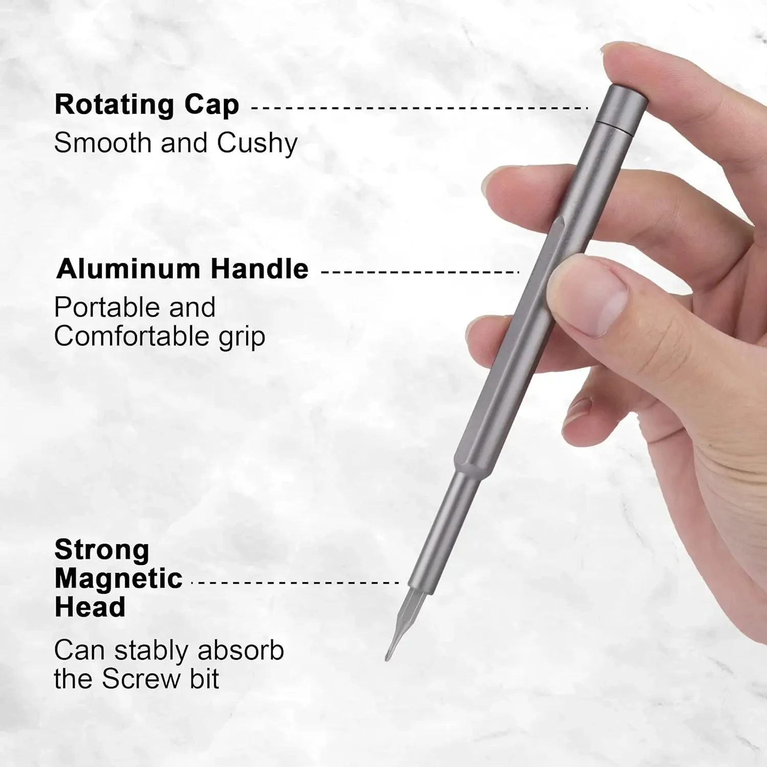 25 In 1 Precision Screwdriver Set Mini Magnetic With 24 Pcs Torx Screwdriver Bits Small Repair Hand Tool Kit For iPhone/PC/Came Screwdriver Set