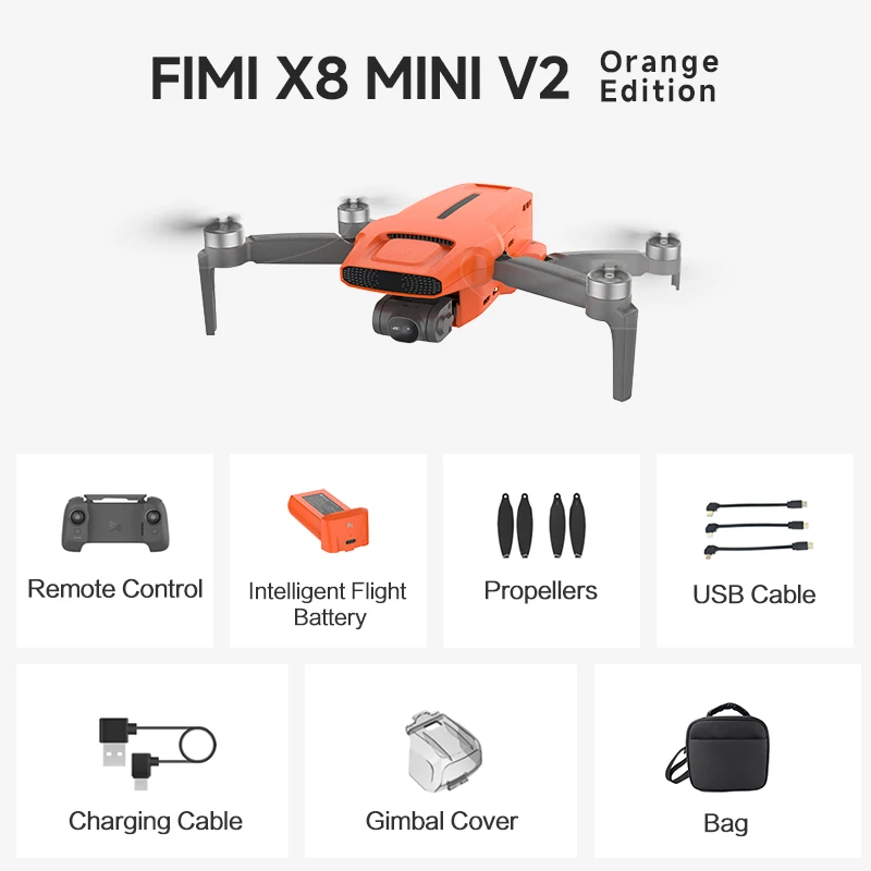 V2 Pro orange bag