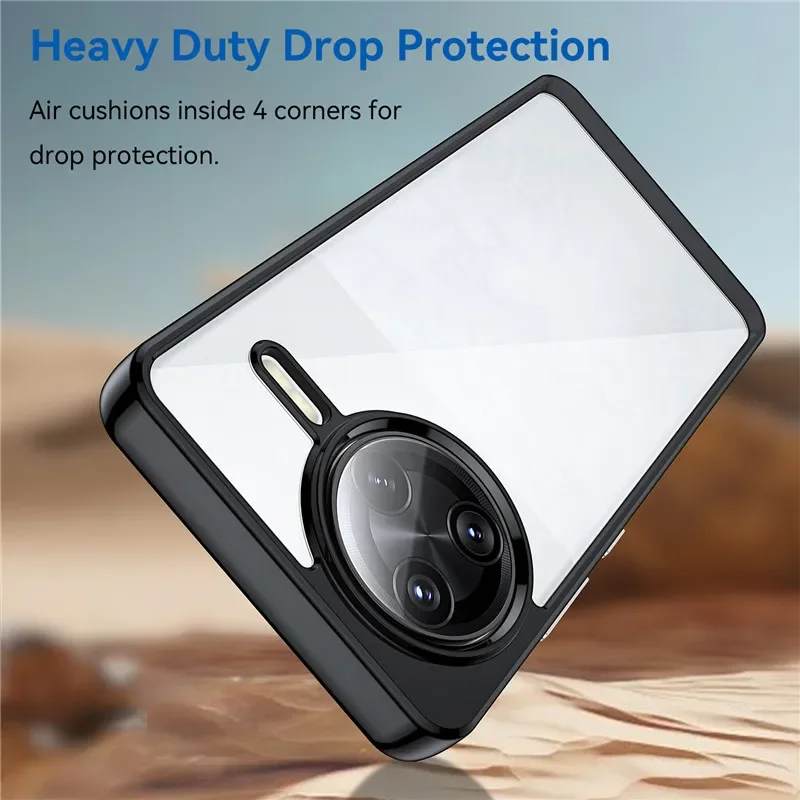 Premium Protective Phone Case - TPU Border & Acrylic Backplane Bumper