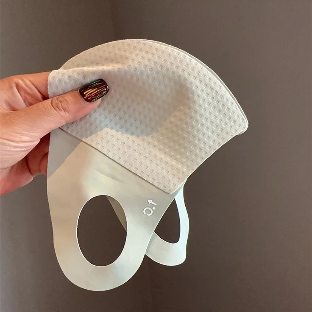 New Cellular Ice Silk Mask Summer Anti-UV Sunshade Mask Ultrathin Outdoor Riding Face Traceless Face Protection Veil