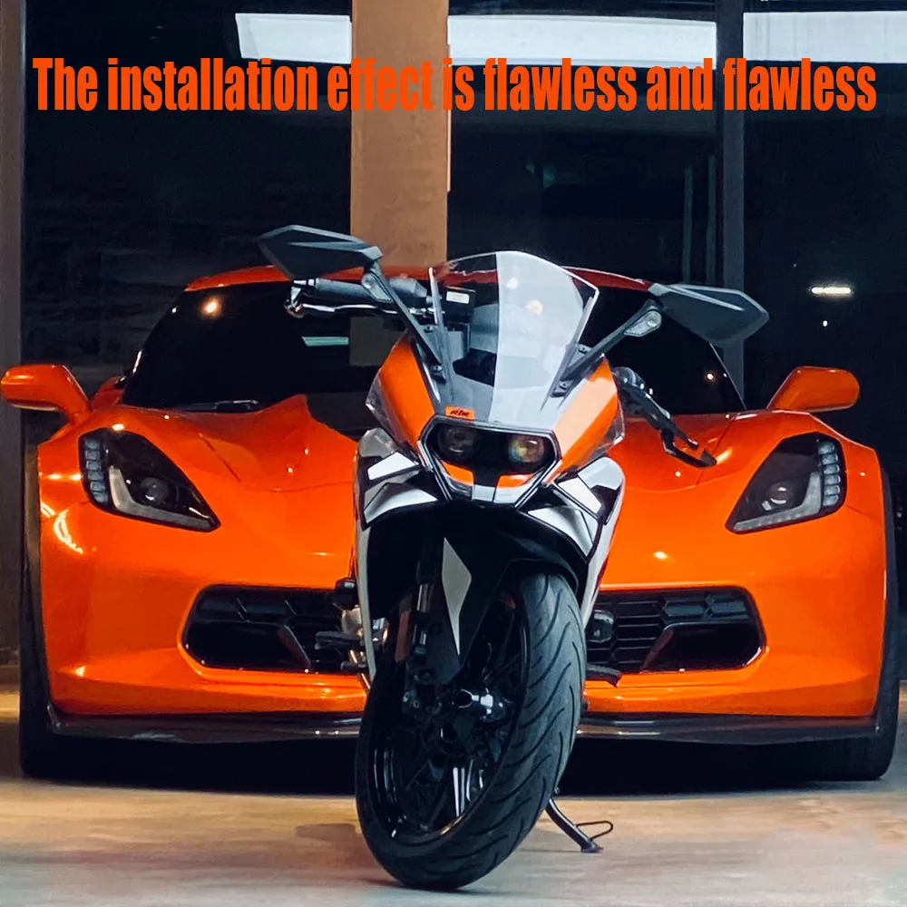 KTM RC390 RC 390 MotoGP RC16 RC8C 와 동일한 동체 고정 윙 스포일러, 하부 슈라우드 프론트 윙 2014-2021