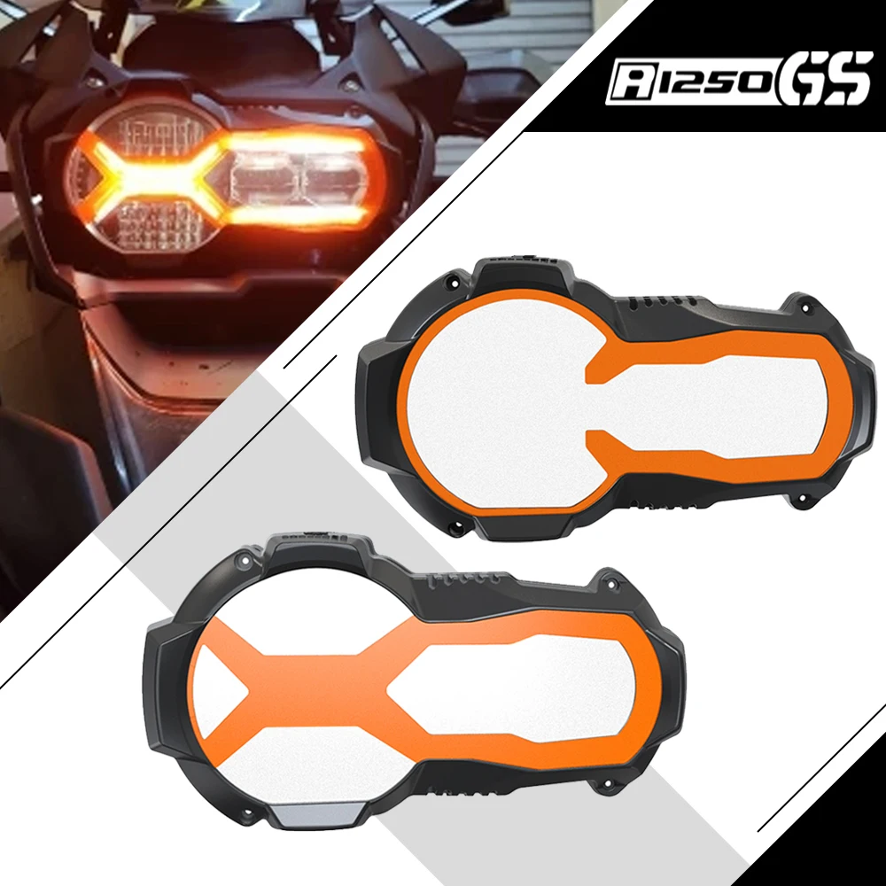 

Motorcycle Headlight Protector With 4 Fluorescent Covers For BMW R1200GS LC GSA R1250GS R 1200GS 1250GS ADV Adventure 2023 2024