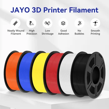 JAYO PLA /  SILK / PLA META / PETG / PLAMatte / ABS / High Speed PLA/ PLA PLUS 3D Filament 1.75mm 3D Printer Filament 1.1KG/Roll 3
