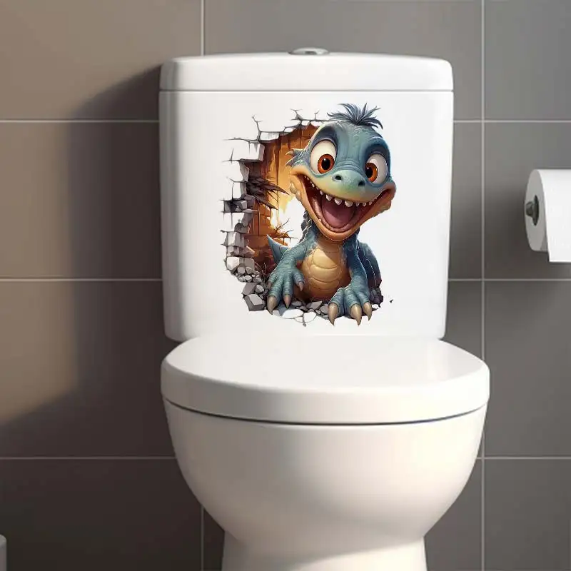 Sticker WC Motif Coquelicot 329 - Art Déco Stickers - Neuf Sous Blister - Déco Salle De Bain