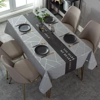 Modern Dark Series Printing Waterproof Table Tablecloth Wedding Decoration Rectangular Coffee Tables Cover Picnic Blanket 1