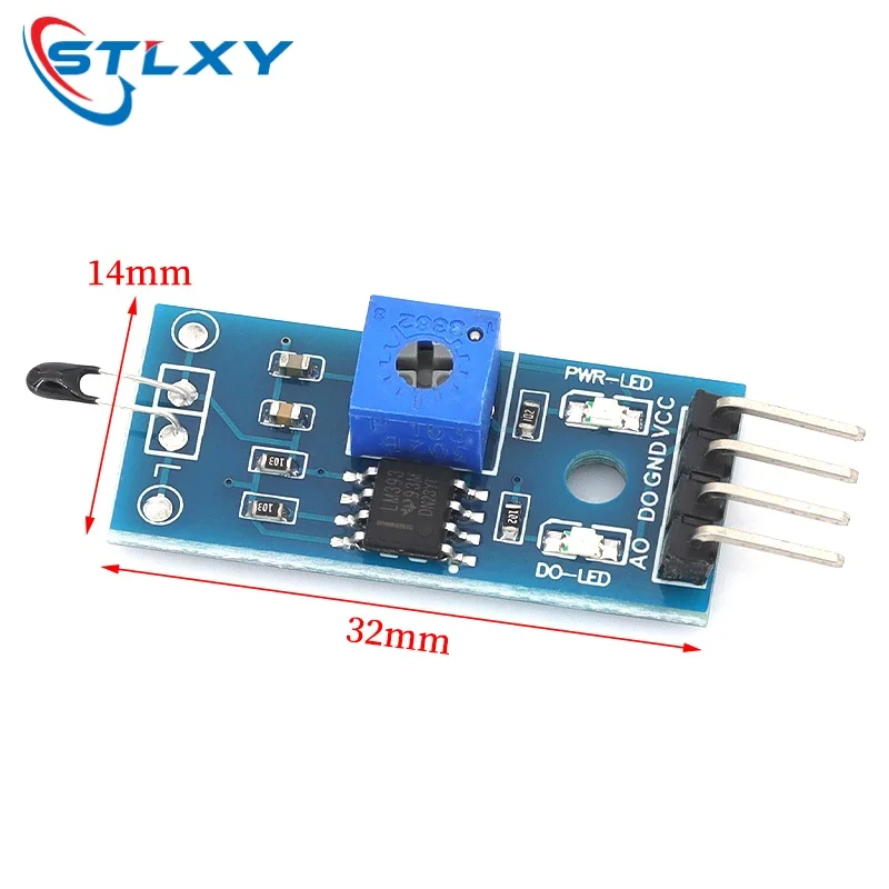 【Storewide Sale】 3/4 LINE Thermistor temperature sensor module thermal sensor module DO the digital output/temperature control switch For Arduino.