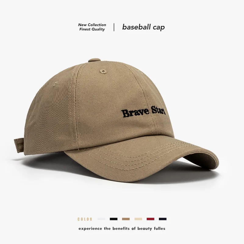 Baseball Cap Cotton Adjustable Dad Side Stud Design Sports Unisex Hat |