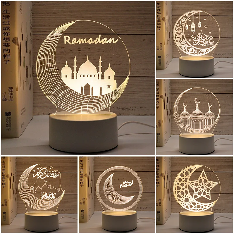 BANDIERE EID MUBARAK Bandiera Della Stamina Ramadan Bandierina Decorazione Per EUR 14,54