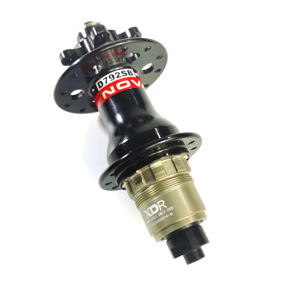 Novatec D792SB Rear Hub XDR 12 Speed QR 10x135mm 12x142mm TA Through Axle 24h 28h 32h Black 6