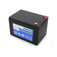 Batterie au lithium aste pour véhicule électrique à énergie solaire, chargeur de pipeline, 24V, 20Ah, 18650 5