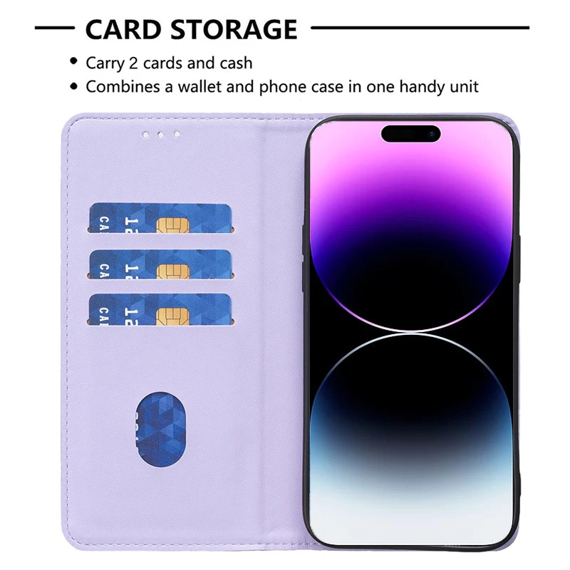 For Samsung Galaxy S24 Ultra Case Magnetic Flip Phone Case on For Funda Samsung S 24 S24Ultra S24 Plus Leather Card Cover Coque