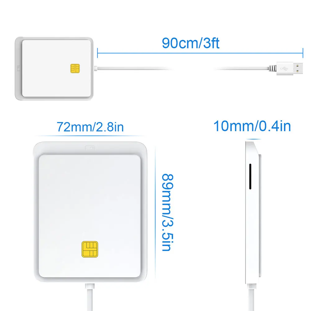 USB 2.0 Ʈ ī  ޸, ID ũ SIM CAC ID ī Ŀ 