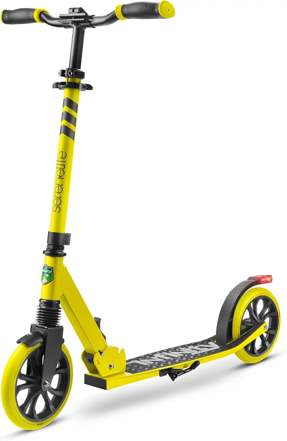 Kick Scooter Adult Teenagers Kids- 2 Wheel Kids Scooter with Adjustable T-Bar Handlebar-Alloy Anti-Slip Deck