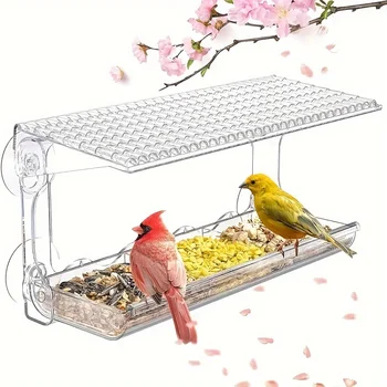 Indestructible Window Bird Feeder 1