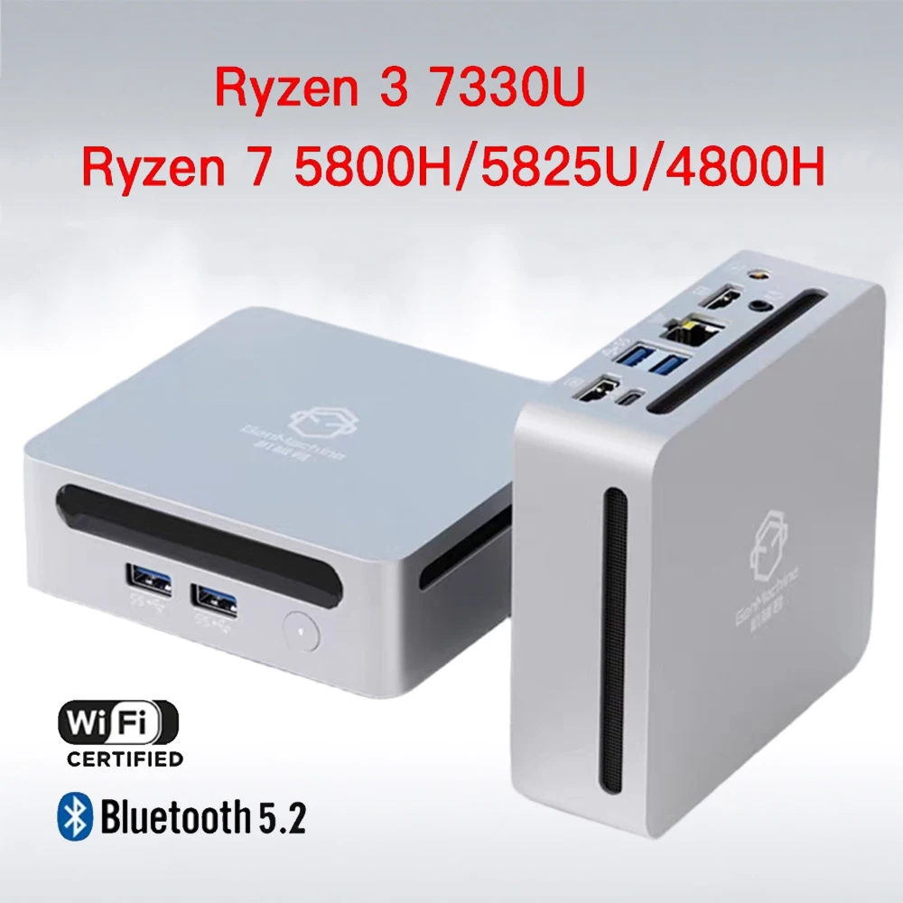ミニPC Ryzen 7 5800H/5800U/4800H/Ryzen 3 7330U ミニPC Windows 11