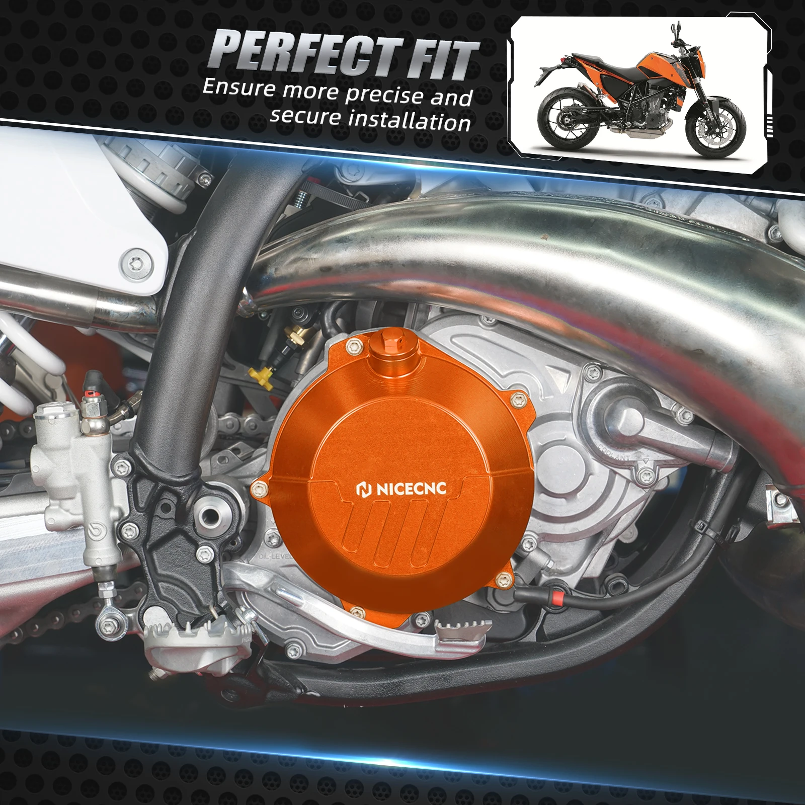 For 2024 KTM EXC 300 250 XCW Reinforced Clutch Cover Guard