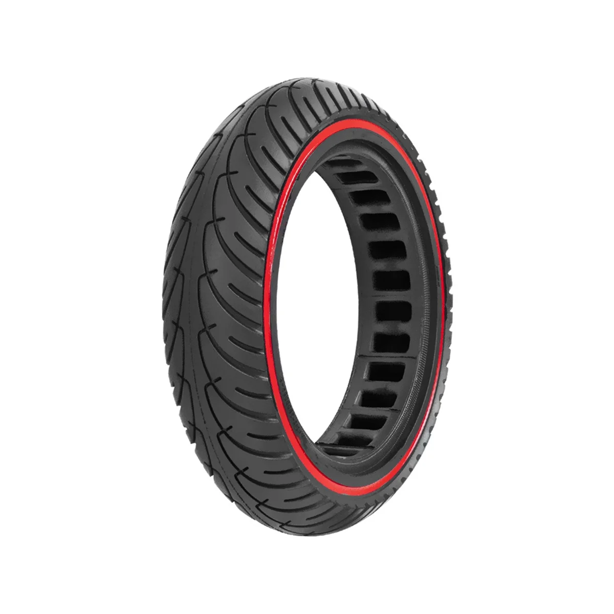 

8.5 Inch Electric Scooter Tire Explosion-Proof Shock-Absorbing Inflatable Tire Compatible for Xiaomi M365/Pro/1S, Red