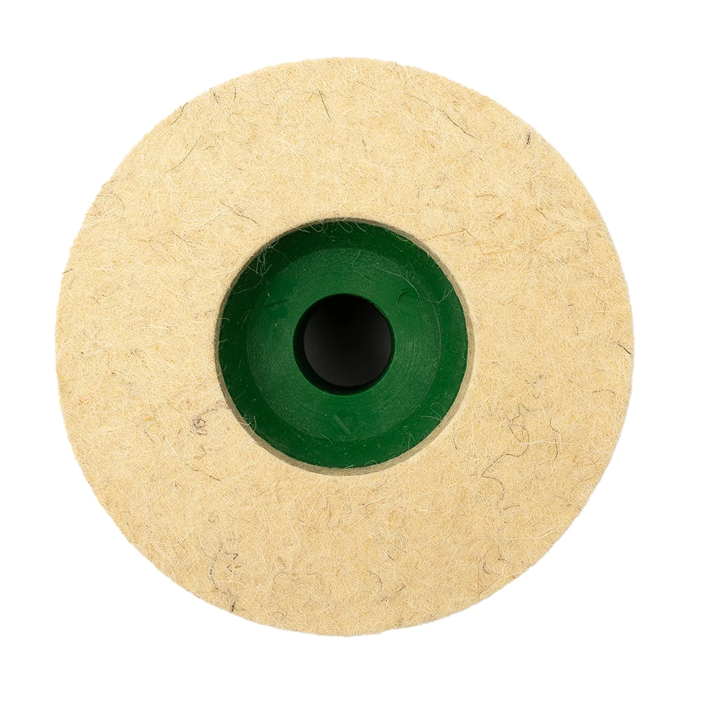 

4Pcs Wool Felt Polishing Wheel Buffing Pad 5Inch 125mm Polishing Disc Polisher DIY Angle Grinder Grinding Rotary Tools