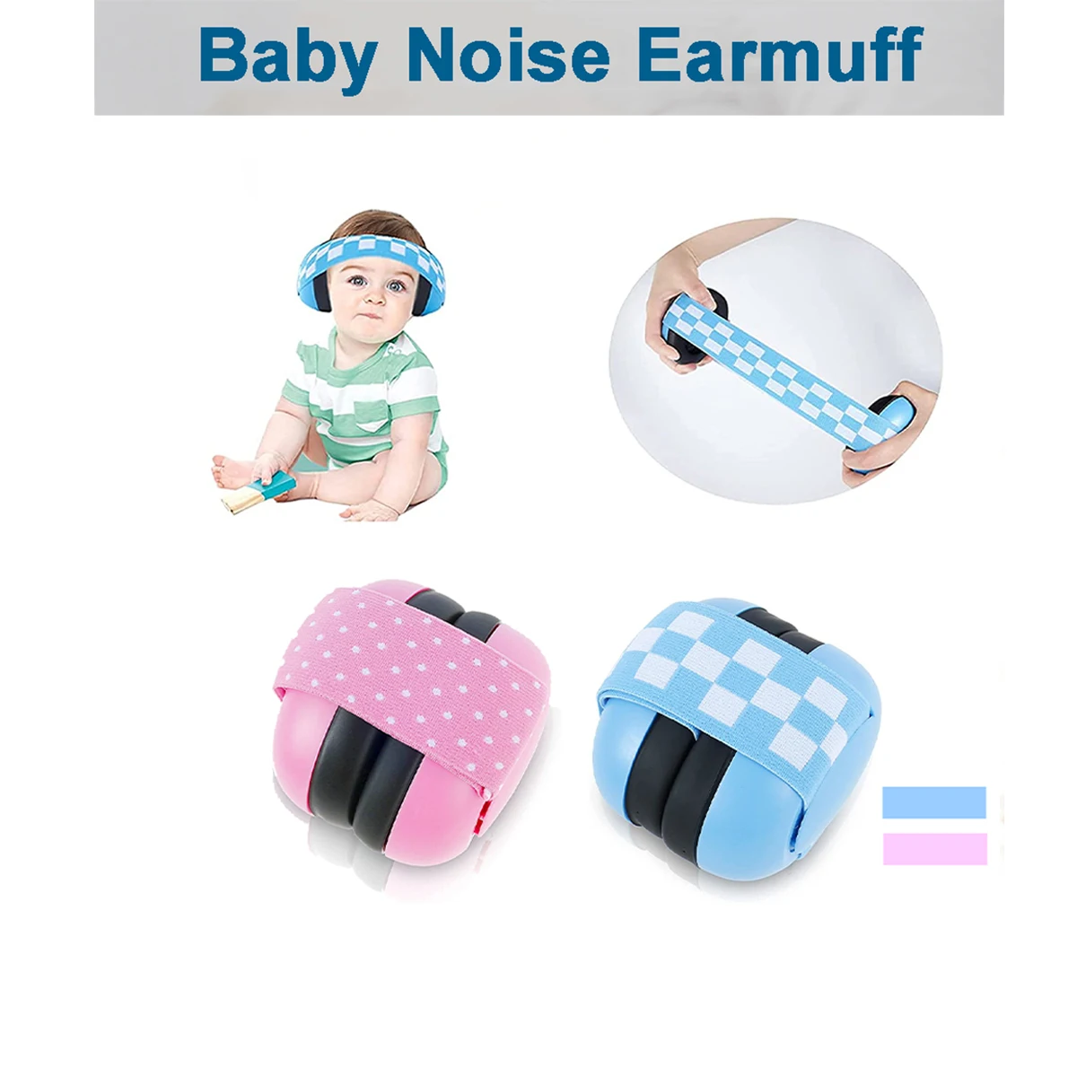 Arm Next Child Baby Hearing Protection Safety Ear Muffs Kids Noise
